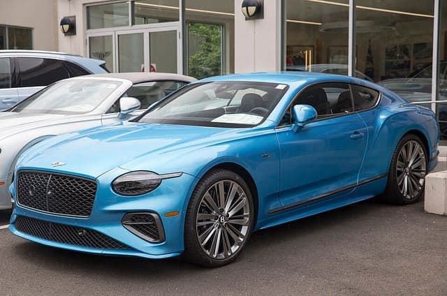 2025 Bentley Continental GT Speed Coupé in Kingfisher