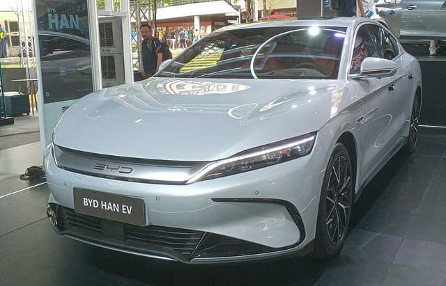 2024 BYD Han EV in White