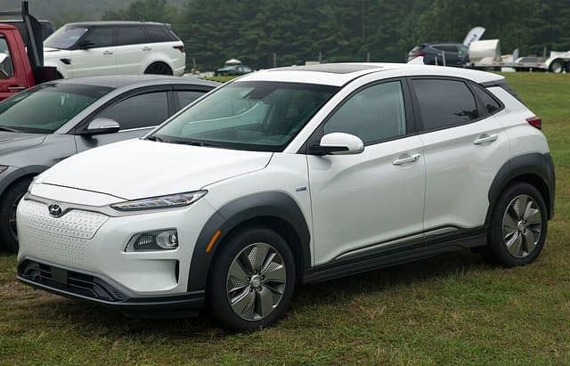 2020 Hyundai Kona Electric in Chalk White
