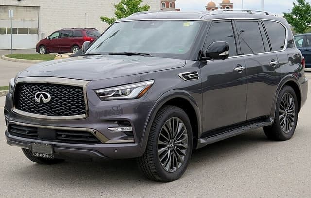 2022 Infiniti QX80 ProACTIVE 4WD in Anthracite Gray
