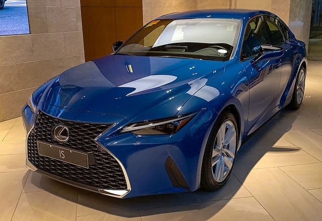 2024 Lexus IS 300h Executive in Celestial Blue Glass Flake