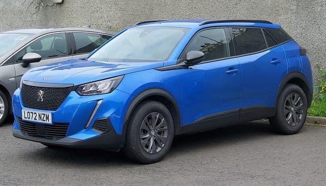 2023 Peugeot 2008 in Vertigo Blue