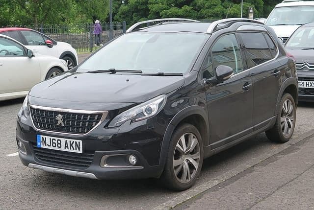 2018 Peugeot 2008 in Nero Black