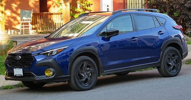 2024 Subaru Crosstrek Onyx in Sapphire Blue Pearl