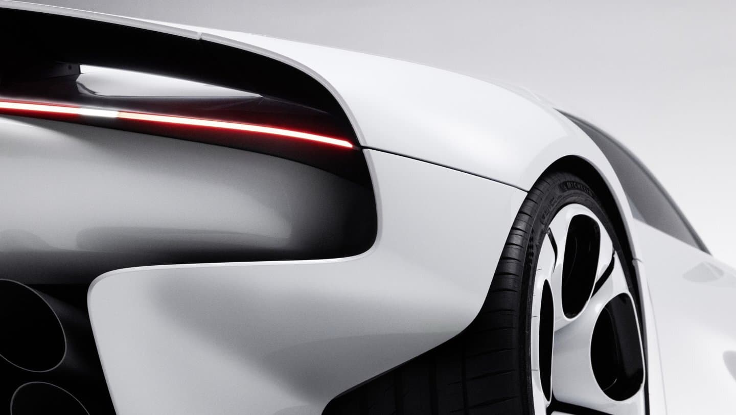 Porsche Mission S vision model exterior