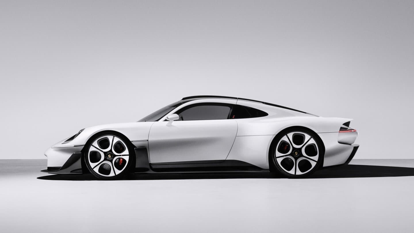 Porsche Mission S vision model exterior